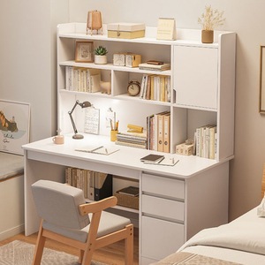 Cheap Children Study Table with Bookshelf Adult Home Office Tables Chairs <strong>Computer</strong> Desk Sets <strong>Customized</strong> Office Furniture Modern - Product Image 3