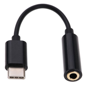 Toptan fabrika çıkış telefonları için USB C 3.5mm kulaklık AUX adaptörü tip C için 3.5mm kulaklık Jack ses adaptörü kablosu - Product Image 1