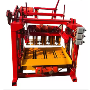 QTJ4-45 <strong>Building</strong> Cement Brick Making <strong>Machine</strong> Price Concrete <strong>Block</strong> Making <strong>Machine</strong> <strong>Interlocking</strong> Brick Making <strong>Machine</strong> for Africa - Product Image 1