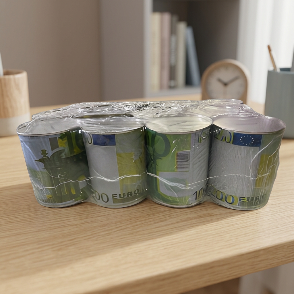 Euro banknote pattern