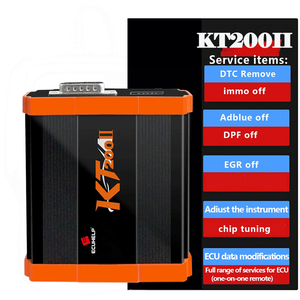 KT200II programmatore completo Master ECU aggiungere nuova licenza ottimizzata Hardware stabile KT200 2 supporto panca OBD BOOT BDM protocolli JTAG