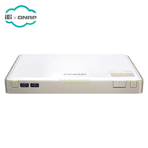 QNAP TBS-453DX the Quad-core 4-bay M.2 SATA SSD NASbook That Provides Quick and Easy Access to <strong>Cloud</strong> Storage - Product Image 1