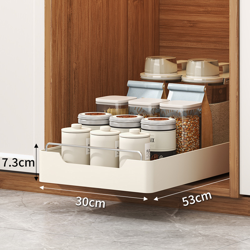 Boîte de rangement de style tiroir-30 cm de large-53 cm de profondeur