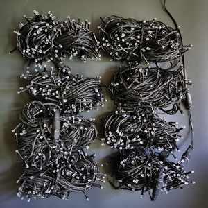 20M Outdoor Waterproof LED Christmas <strong>Light</strong> <strong>String</strong> with 200 Black Rubber Electrical Wires IP44 Rated for Party Decorations - Product Image 5
