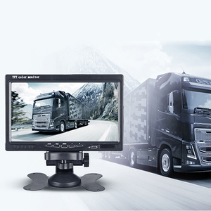 Good Quality 7&quot; 1024x600p IPS Color <strong>CVBS</strong> AHD Car Monitor Support 2 Video <strong>Input</strong> - Product Image 5