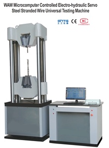 WAW micro-ordinateur contrôlé électro-hydraulique Servo acier fil toronné <span class=keywords><strong>Machine</strong></span> de Test universelle tension compression flexion cisaille - Product Image 3