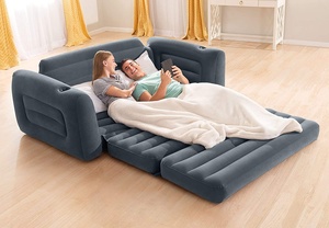 โซฟาเป่าลมแบบ2 in 1สำหรับเตียงเป่าลมนั่งสบายดึงออกได้ง่าย - Product Image 4