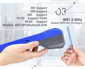 5.5 pollici 3G android terminale pos macchina pos con wifi della macchina fotografica per leggere il codice QR - Product Image 4