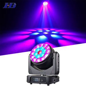 Bee-Eye 19x40W Mobile Disco scenico illuminazione RGBW 4 in1 DMX512 controllo Zoom lavaggio effetto fascio LED luci mobili - Product Image 1