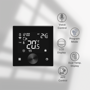 Controllo remoto Wireless Wifi Smart Home termostato con controllo settimanale programmabile sensibile manopola di controllo Wifi termostato di riscaldamento - Product Image 2