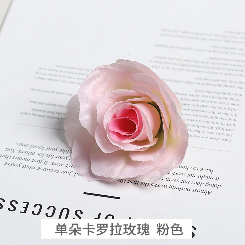 Rose corolle unique rose