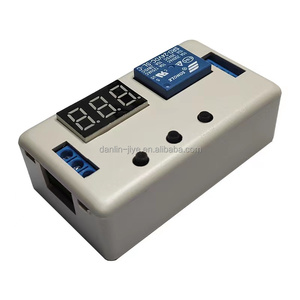 24V Time Delay Relay Module LED Digital <strong>Display</strong> Cycle <strong>Timer</strong> <strong>Control</strong> Switch Adjustable Automation <strong>Control</strong> Board With Shell - Product Image 2