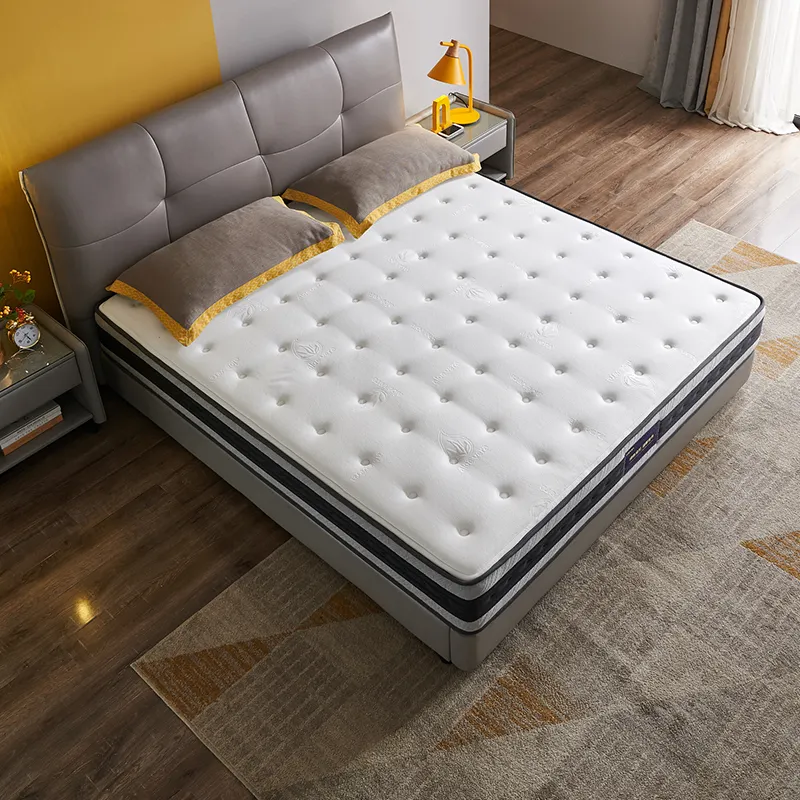 105183 cama de látex natural confortável anti-ácaro, preço de colchão de bolso de látex natural