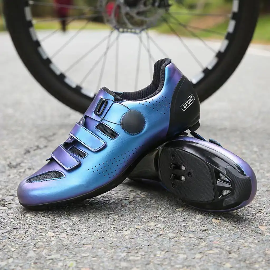 Scarpe da bicicletta da uomo nuove Unisex di alta qualità da bici da strada scarpe da ciclismo da uomo professionali traspiranti Standard