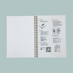 Like Rocketbook A5 Size Hot and Wet Erasable Reusable <strong>Writing</strong> Smart Notebook with QR <strong>Code</strong> Scannable - Product Image 2