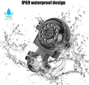 車のセキュリティシステム1080p 2MP HDビデオデジタルIP69防水ロゴカスタマイズされた車のカメラ - Product Image 5