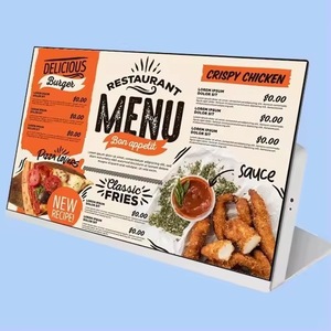 LCD-Display Indoor Android-Werbe informationen Touchscreen Desktop Retail Digital Menu Display - Product Image 4