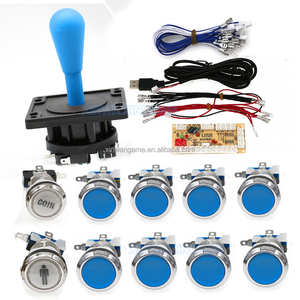 DIY <strong>Arcade</strong> Stick Kit Original Happ Style USB Joystick Zero Delay Board Light Button PC <strong>Raspberry</strong> <strong>Pi</strong> Game <strong>Control</strong> Coin Payment - Product Image 3