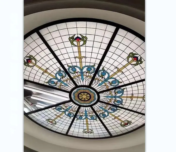 decorative stained glass ceiling panels for wholesale