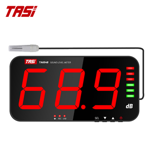 TASI-Medidor de ruido TA654B, con Sensor externo, LCD grande, montado en la pared, medidor de nivel de sonido, USB - Product Image 1