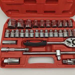 Manual Repair Combination <strong>Tool</strong> Sets Hand Ratchet Spanner 1/4&quot; Small Socket Wrench Screwdriver Kits - Product Image 4