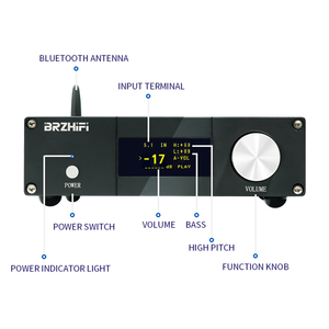 BRZHIFI BT RC uzaktan kumanda ev sinema sistemi 5.1 kanal Hifi dijital sınıf D amplifikatör - Product Image 5
