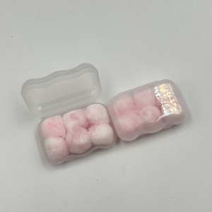 <span class=keywords><strong>Ohropax</strong></span> tái sử dụng Sáp/Bông tai cắm 24 phích cắm tai cắm cho ngủ tiếng ồn hủy bỏ bơi chụp tai bảo vệ - Product Image 5