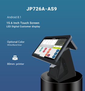 Jepower 15.6 pollici Android POS terminale doppio schermo registratore di cassa con Touch Screen 55mm stampante per uso supermercato e ristorante - Product Image 3