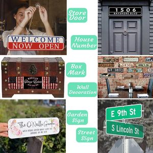 4x16 इंच कस्टम एल्यूमीनियम चिंतनशील ट्रैफिक साइन-स्ट्रीट साइन-स्ट्रीट नाम साइनबोर्ड - Product Image 4