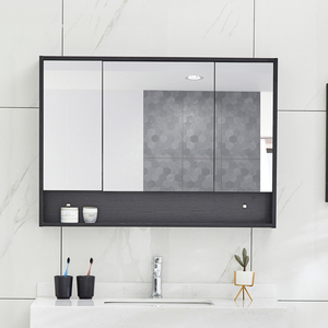 Armadio a specchio per bagno Pro con defogger illuminazione per bagno su armadio a specchio cucina con led - Product Image 4