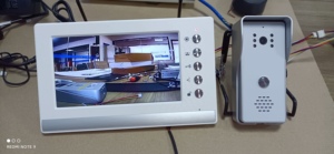 Intercomunicador bidireccional de alta calidad, sistema de vídeo para puerta de casa de campo, 4 cables, imagen HD, cámara DIY, timbre para puerta y entrada