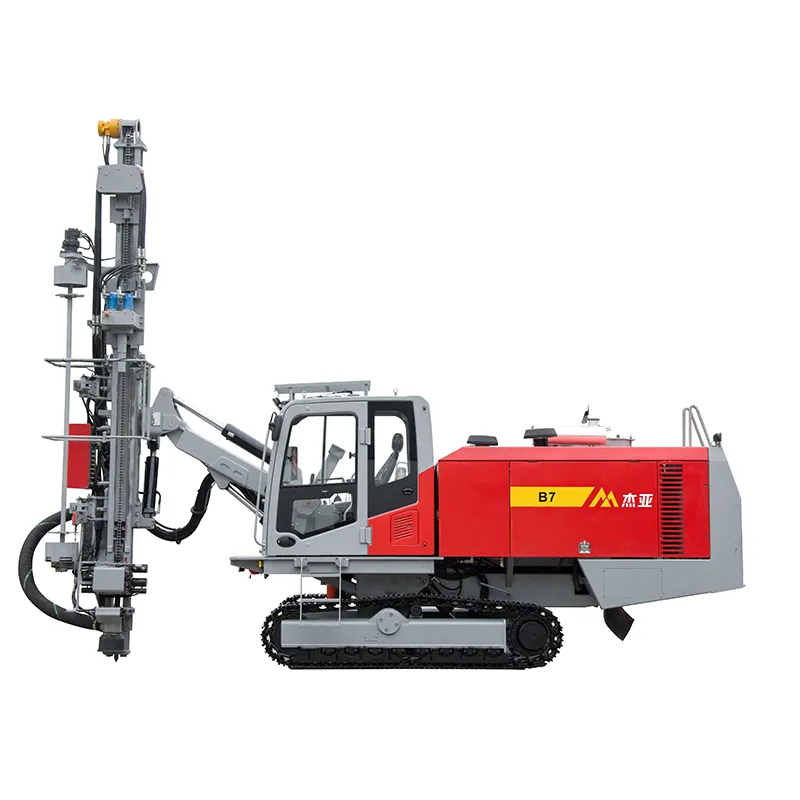 B7 264kw High Efficiency 28m depth Portable Drilling Rig Mining Exploration Rotary Borehole Drill Rig for mine