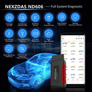 Humzor NexzDAS ND606 Lite Support Diagnostic+Special <strong>Functions</strong>+Key <strong>Programming</strong> for Both 12V/24V Cars and Heavy Duty Trucks