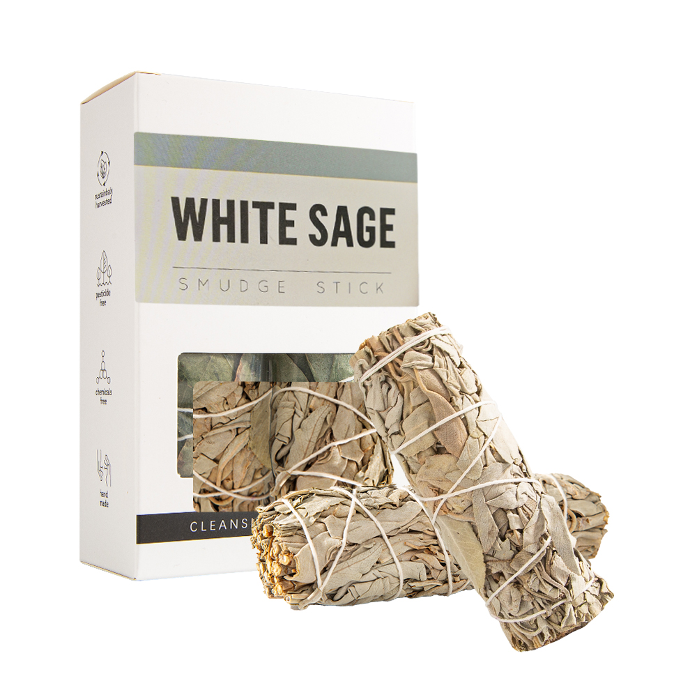 Ensemble de sage-2pcs blanc