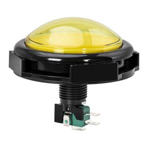 PBS-100 Arcade <strong>Button</strong> <strong>Switch</strong> Convex Round Dome Fish Arcade Game Machine <strong>Switch</strong> 100MM <strong>Push</strong> <strong>Button</strong> <strong>Micro</strong> <strong>Switch</strong> 12V <strong>LED</strong> Light - Product Image 1
