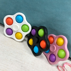 新しいプッシュポッパーバブルそわそわ感覚玩具アニメーションそわそわスピナーそわそわ玩具 - Product Image 4