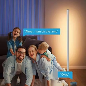 โคมไฟตั้งพื้น LED อัจฉริยะวิชวลไลเซอร์พร้อมแอปควบคุม-เอฟเฟกต์ไฟสำหรับเล่นเกมในห้องนอนสตูดิโอ - Product Image 5
