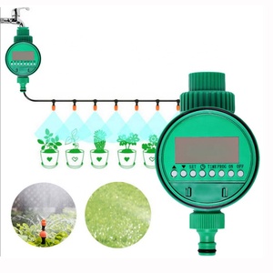 LCD Dry Battery Garden Automatic Irrigation Water <strong>Timer</strong> <strong>Controller</strong> with Rain <strong>Sensor</strong>