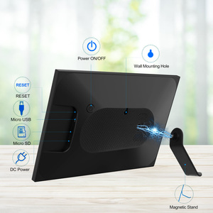 Frameo10インチWiFiデジタルフォトフレーム1280 * 800 IPSタッチスクリーンWiFiコントロール16GBストレージDigiatl額縁 - Product Image 4