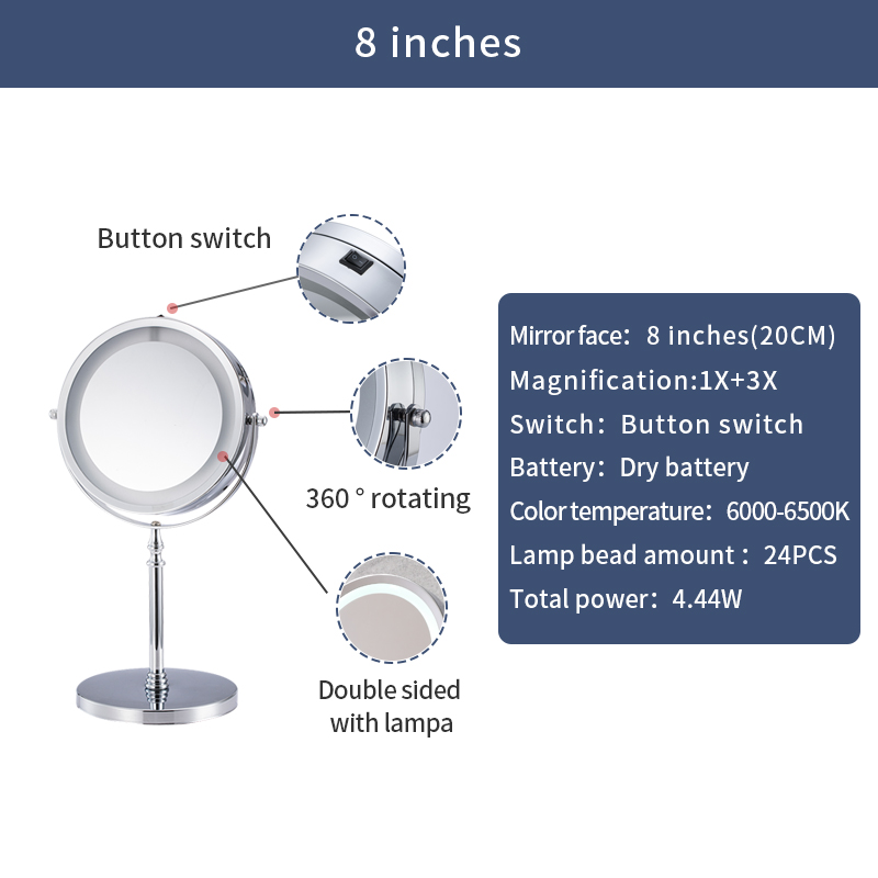 8 inch F127 Battery Button,1X+3X