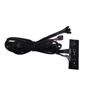<strong>PC</strong> Front Panel HUB Power Switch+Reset Switch+HDD LED Floppy Drive Switch Port PCB Mainboard Circuit Board DIY Audio <strong>Input</strong> <strong>Output</strong> - Product Image 6