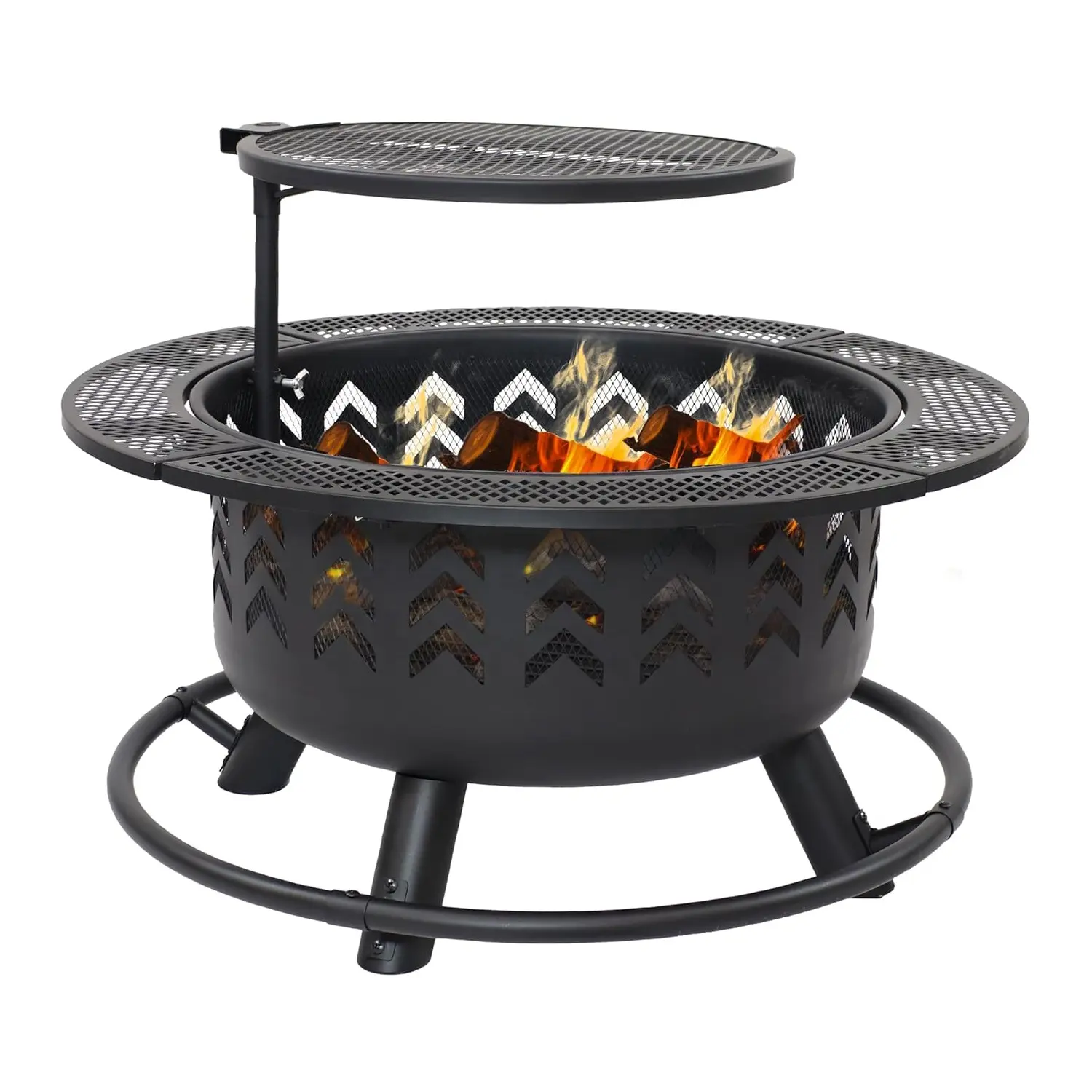 Outdoor Zwarte Olietrommel Houtskool Tuin Bbq Vat Achtertuin Party Barbecue Grill