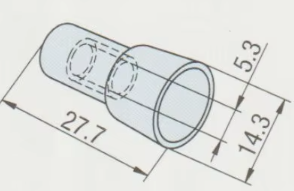 Tube de cuivre CE8 500pc