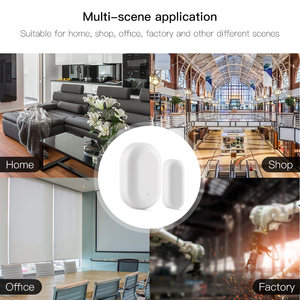 SLS Zigbee magnetico porta finestra sensore Tuya Smart Home sistema di allarme di sicurezza Alexa telecomando Android a batteria - Product Image 5