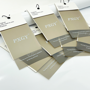 Custom High Quality Paper <strong>Hang</strong> <strong>Tags</strong> <strong>with</strong> <strong>String</strong> Rope for Fashion Design Logo Brand Name Clothing Labels for Garments - Product Image 4