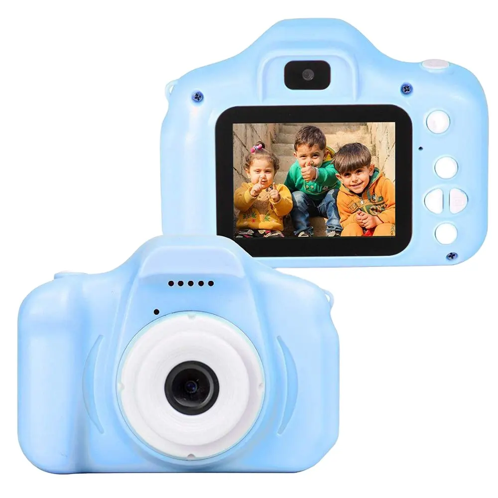 Schermo IPS da 2.0 pollici videocamera per fotocamera HD Selfie digitale antiurto per bambini 12MP 720P Mini fotocamera per bambini