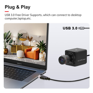 5600 5MP USB Webcam imx335 sensor CMOS UVC alta velocidad USB3.0 controlador libre mini cámara HD con lente varifocal manual de 6-22mm - Product Image 4
