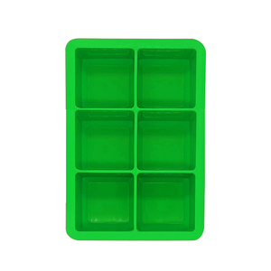 Silicone <span class=keywords><strong>Ice</strong></span> <span class=keywords><strong>Cube</strong></span> khay vuông lớn <span class=keywords><strong>Ice</strong></span> <span class=keywords><strong>Cube</strong></span> khuôn mẫu 6 lưới Stackable linh hoạt <span class=keywords><strong>Ice</strong></span> <span class=keywords><strong>Cube</strong></span> khay - Product Image 5