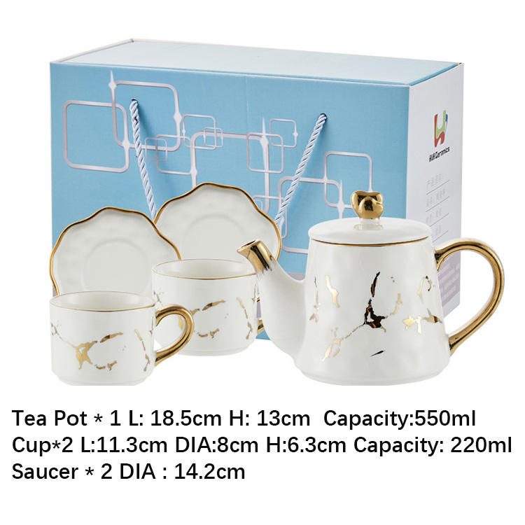 หม้อ * 1ถ้วย * 2จานรอง * 2ชุด-สีขาว