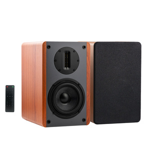 Samtronic Altavoz Activo de Estantería PARA EL Hogar, Subwoofer de Madera Blanca, Entrada ARC/USB/RCA/ARC, 24 Bits, 48Khz, Salida HiFi, 100WX2 - Product Image 1